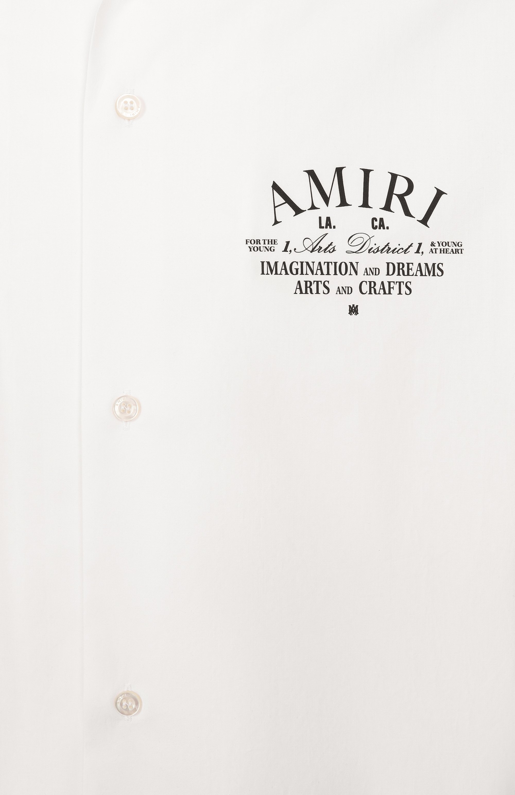Хлопковая рубашка AMIRI, арт. AMSTBW1021, фото 6