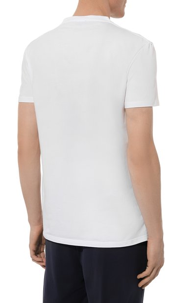 Хлопковая футболка ZEGNA, арт. N2M20/009, фото 4