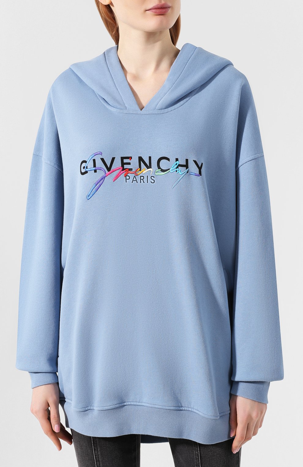 Хлопковое худи GIVENCHY, арт. BWJ00B3Z2C, фото 3