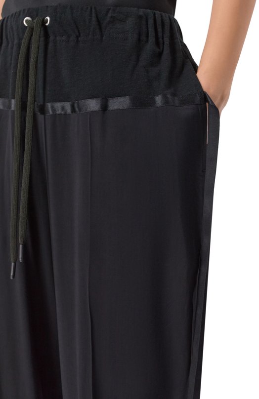 Хлопковые брюки Undercover UP1F1501 Чёрный  UP1F1501 Фото 5