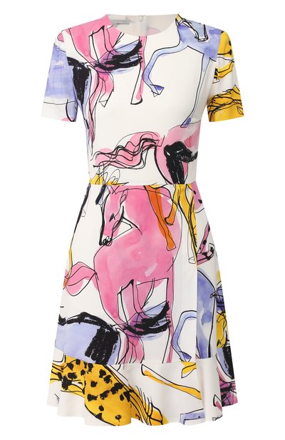 Женское платье с принтом STELLA MCCARTNEY, арт. 600587/S0A08
