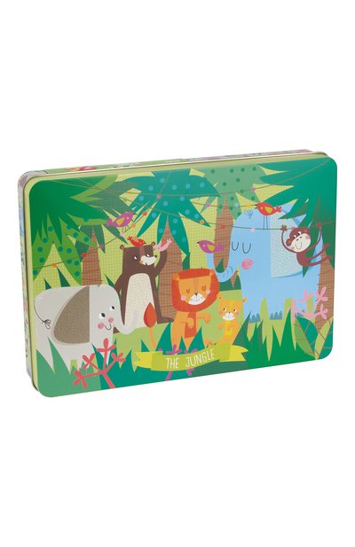 Пазл джунгли в металлической коробке APLI KIDS, арт. 16492