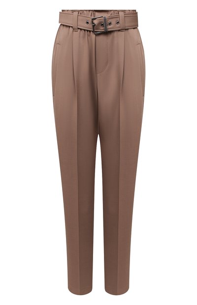 Женские шерстяные брюки BRUNELLO CUCINELLI, арт. MA105P7375