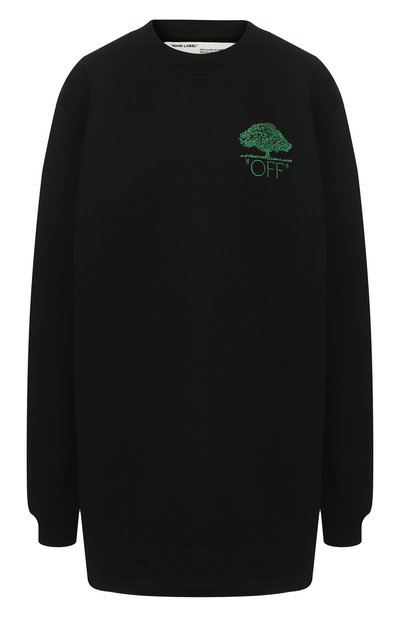 Женское хлопковое платье OFF-WHITE, арт. 0WDB098F190030681040