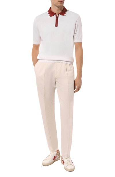 Поло из хлопка и шелка ZILLI, арт. KZP002M0142VUC000M, фото 2