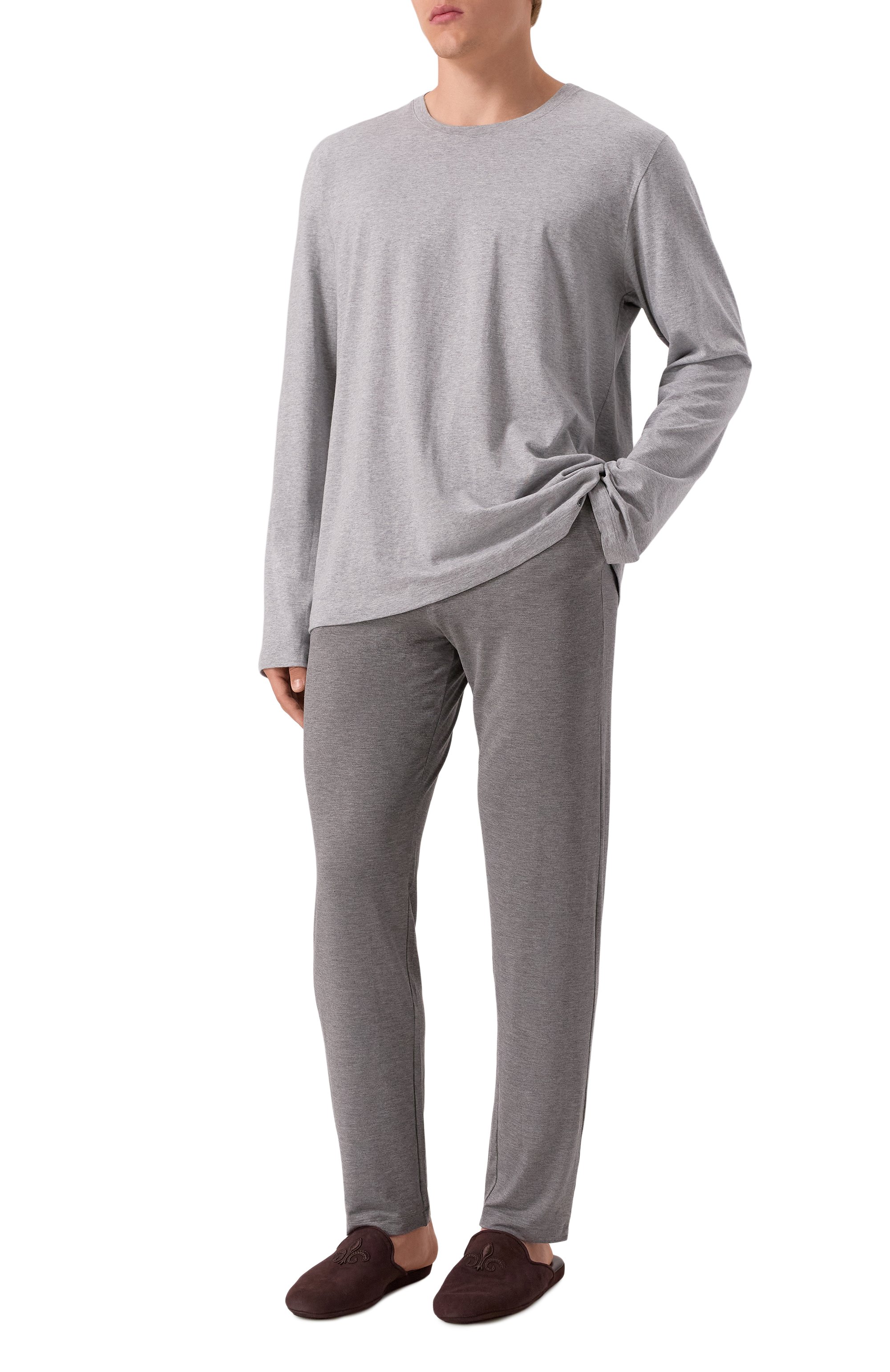 Хлопковый лонгслив HANRO, арт. 075053, фото 2