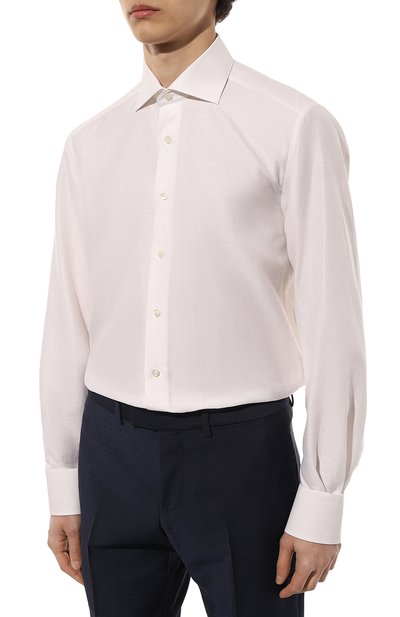 Сорочка из хлопка и шелка STEFANO RICCI, арт. MC000540/R2150, фото 4