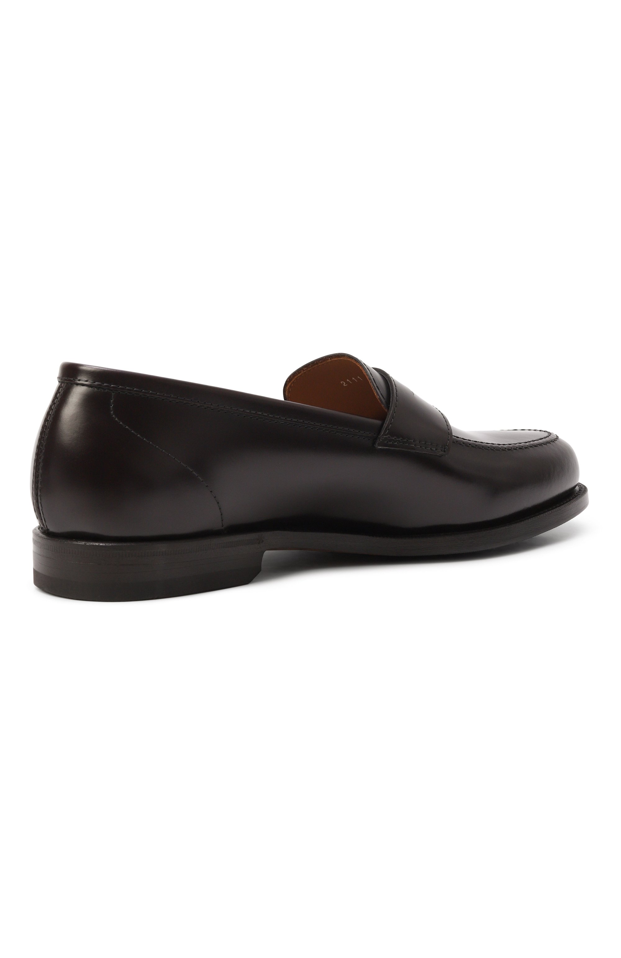 Кожаные пенни-лоферы GREEN GEORGE, арт. 2111/P0LISHED, фото 4