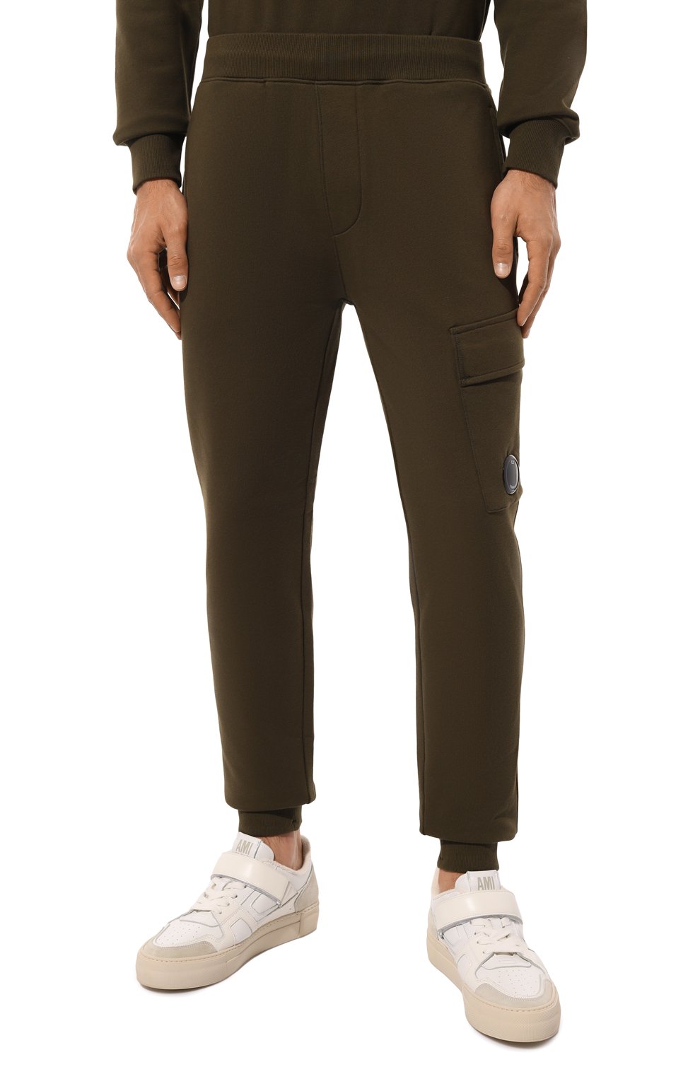 Хлопковые джоггеры C.P. COMPANY, арт. 17CMSP017A005086W, фото 3