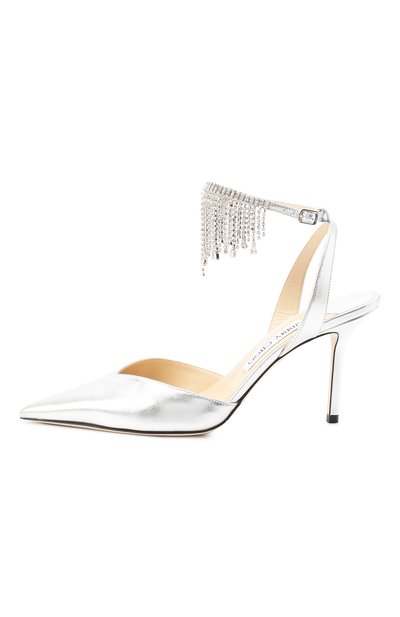 Кожаные туфли birtie 85 JIMMY CHOO, арт. BIRTIE 85/DRU, фото 3