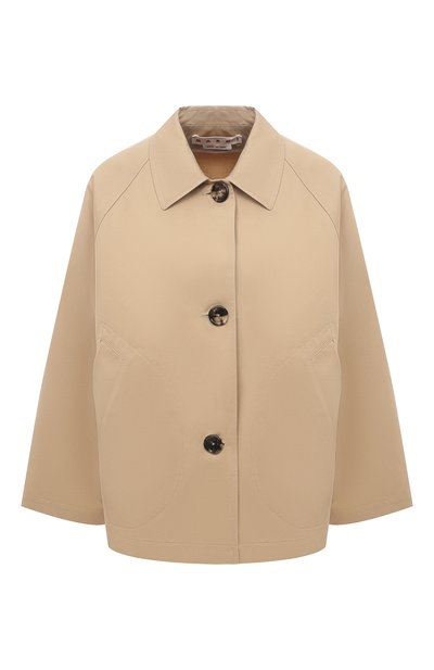 Куртка из хлопка и льна MARNI, арт. GIMA0149A0/TCZ35, фото 1