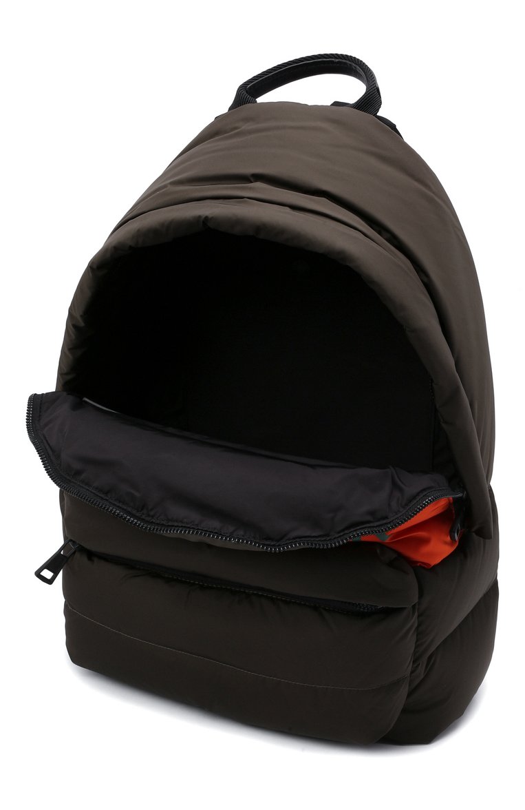 Мужской текстильный рюкзак MONCLER хаки цвета, арт. G2-09A-5A504-00-02SZU | Фото 4 (Материал: Текстиль; Размер: large; Стили: Кэжуэл)