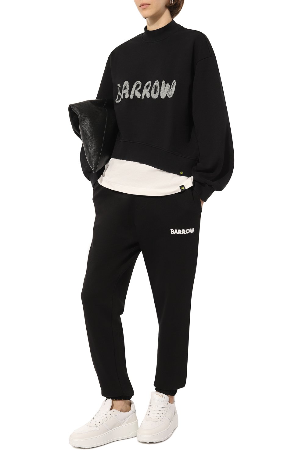 Хлопковый свитшот BARROW, арт. F4BWW0SW107, фото 2