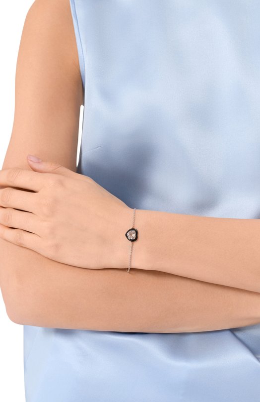 Браслет Courage с хрусталем Moonka crg-br-crs Чёрный  crg-br-crs Фото 2