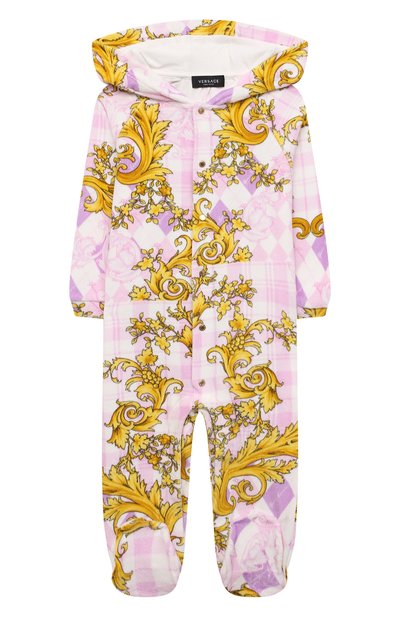 Хлопковый комбинезон VERSACE, арт. 1000452/1A01067, фото 1