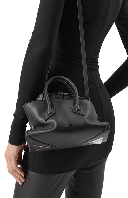 Сумка La Passeggiata mini The Attico 260WAH00063/LBT019AA Чёрный  260WAH00063/LBT019AA Фото 2