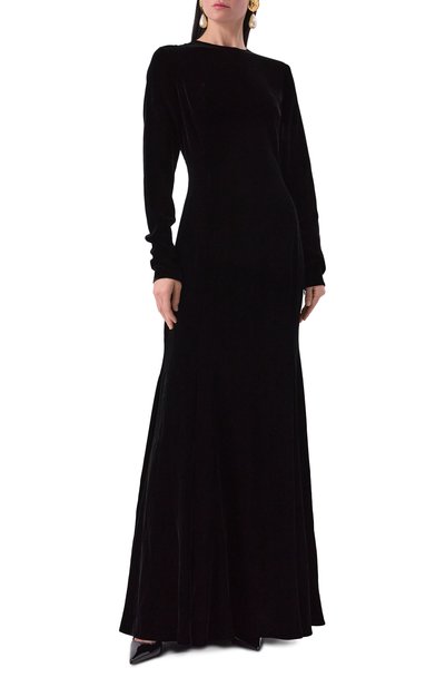 Бархатное платье DOLCE & GABBANA, арт. F6JSWT/FUVMX, фото 3