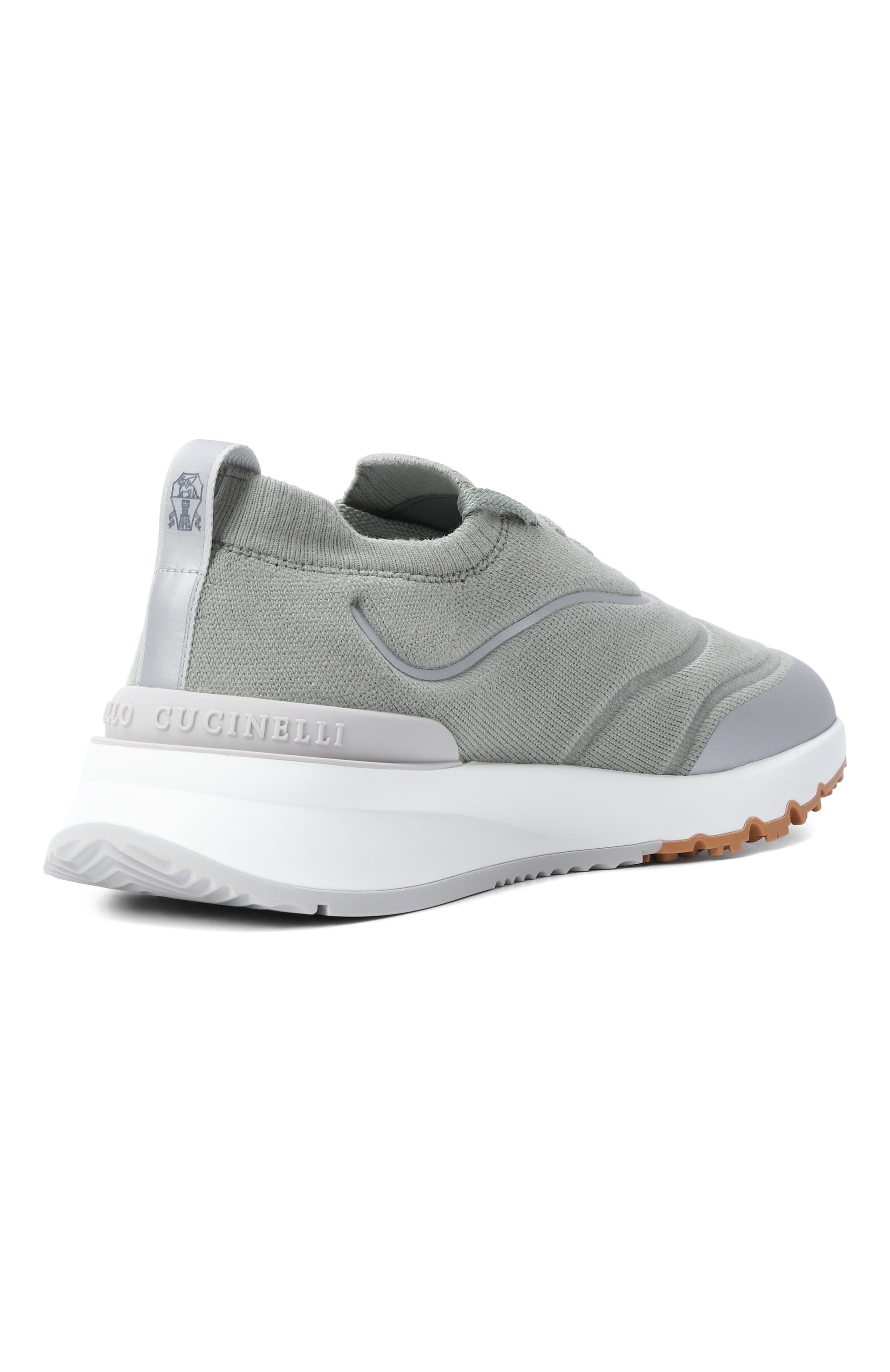 Текстильные кроссовки BRUNELLO CUCINELLI, арт. MZUAUF0340, фото 4