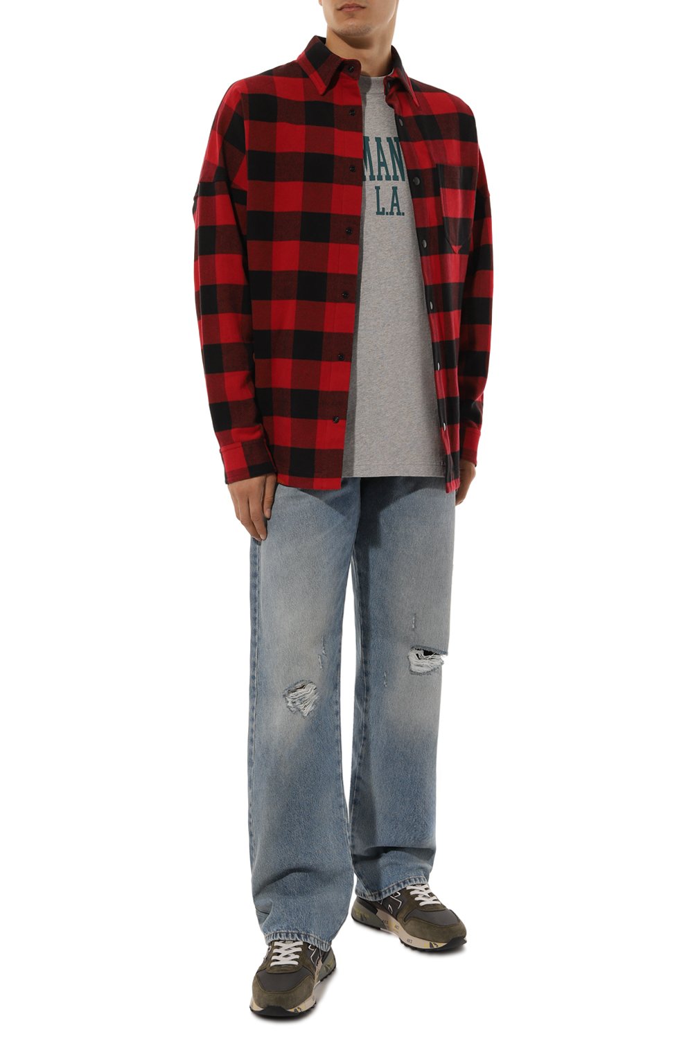 Комбинированные кроссовки mick PREMIATA, арт. MICK/VAR 6566M, фото 2