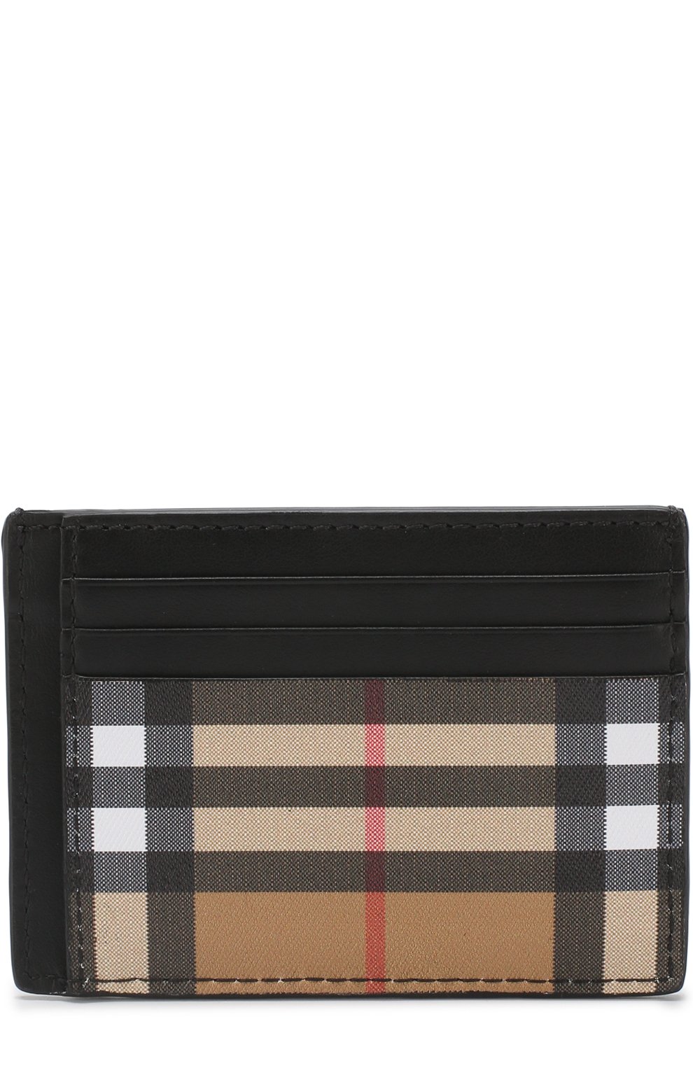 Кожаный футляр для кредитных карт BURBERRY бежевого цвета по цене 26200 руб., арт. 4074442, фото 1 Кожаный футляр для кредитных карт BURBERRY, арт. 4074442, фото 1