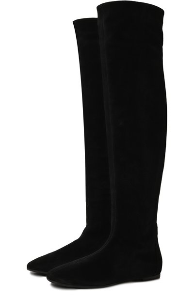 Замшевые ботфорты sandra GIUSEPPE ZANOTTI DESIGN черного цвета по цене 134500 руб., арт. I480008, фото 1 Замшевые ботфорты sandra GIUSEPPE ZANOTTI DESIGN, арт. I480008, фото 1