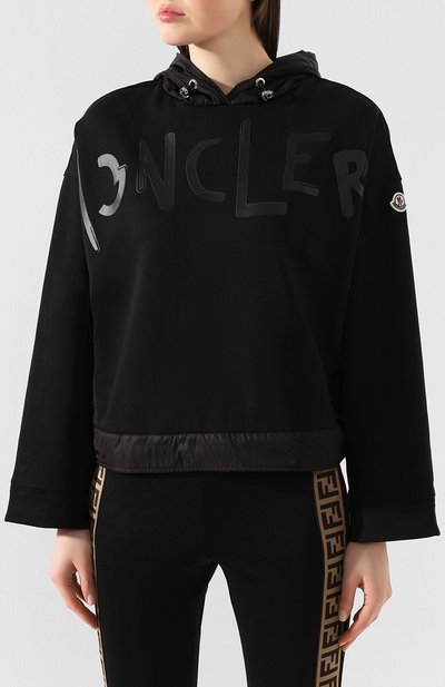 Хлопковое худи MONCLER, арт. F1-093-8G707-10-V8036, фото 3