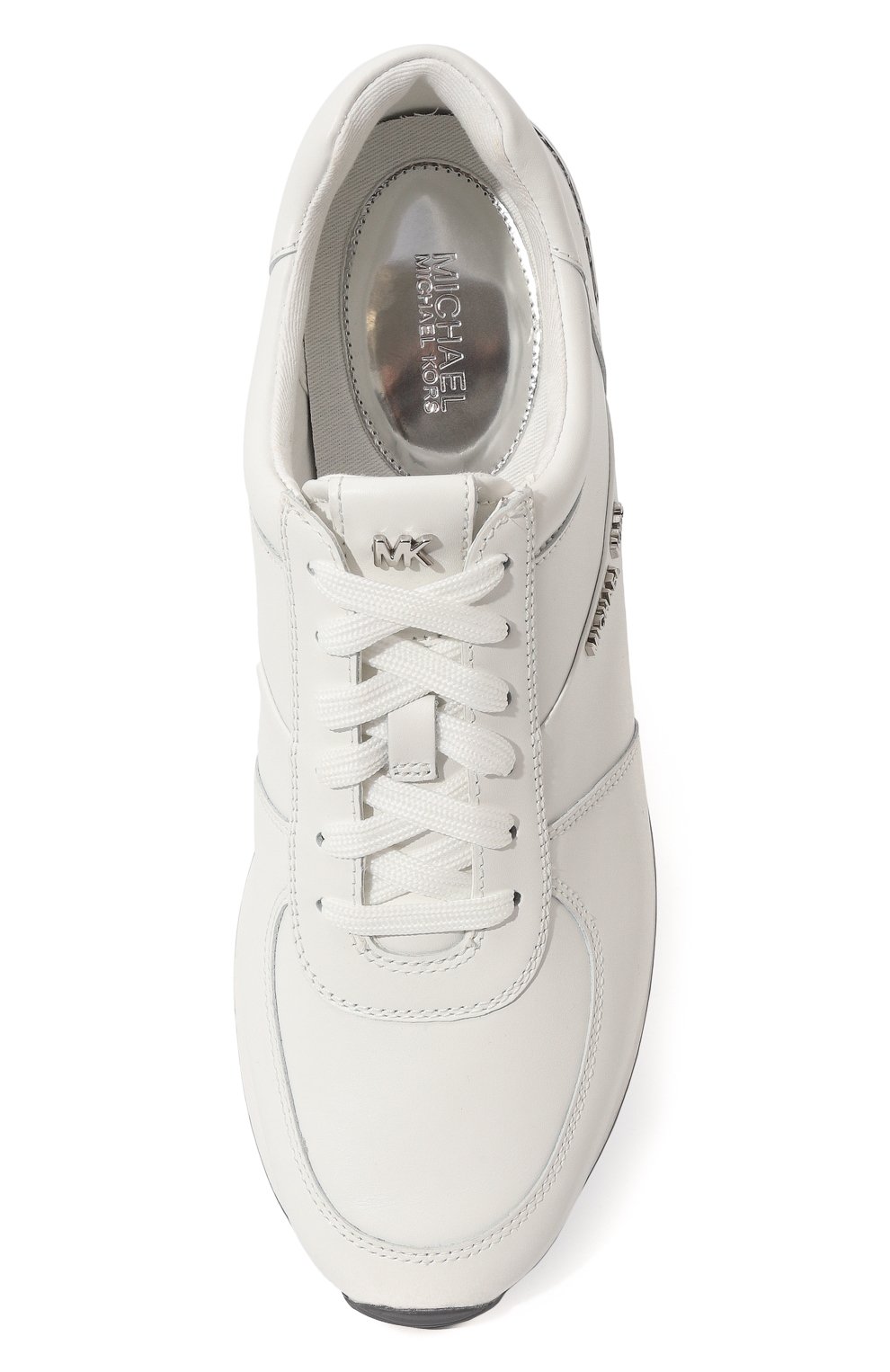 Кожаные кроссовки alison  MICHAEL MICHAEL KORS, арт. 43R5ALFP3L, фото 6