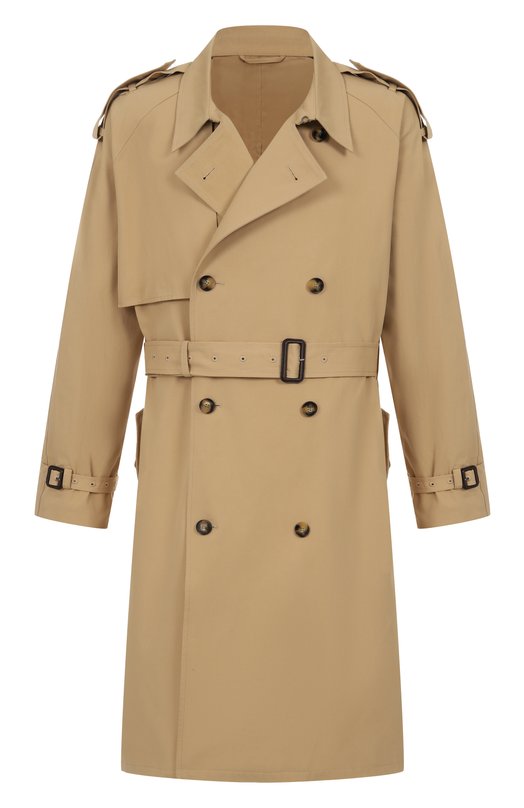 Хлопковый тренч ГОША РУБЧИНСКИЙ TC_0701_BEIGE Бежевый TC_0701_BEIGE