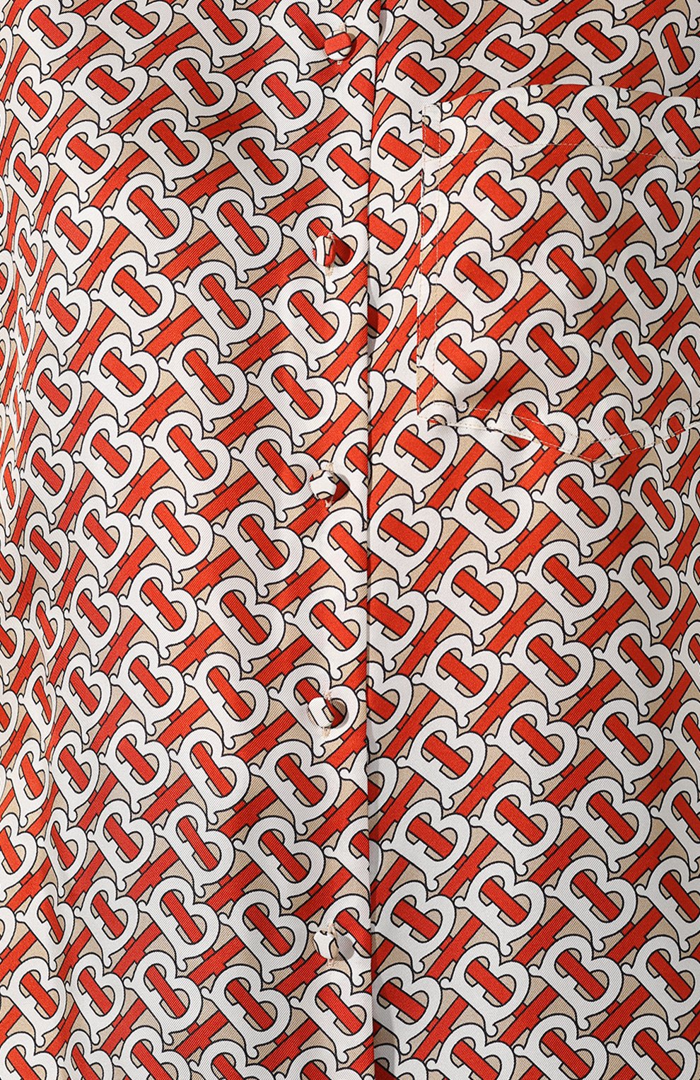 Шелковая рубашка BURBERRY, арт. 8016683, фото 5