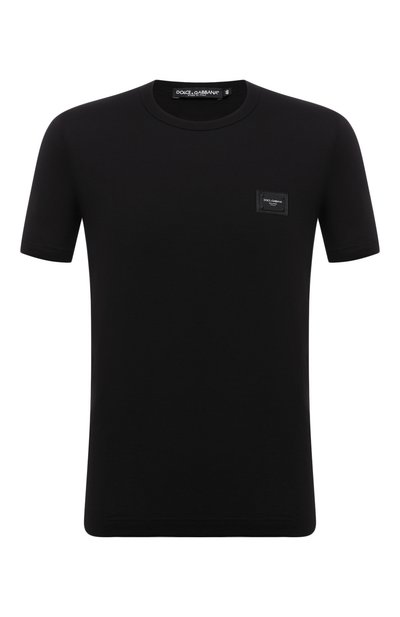 Мужская хлопковая футболка DOLCE & GABBANA, арт. G8HL0T/G70PD