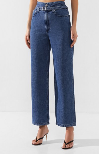 Джинсы RAG AND BONE синего цвета по цене 49700 руб., арт. WDD19H2697K3BG, фото 3 Джинсы RAG AND BONE, арт. WDD19H2697K3BG, фото 3