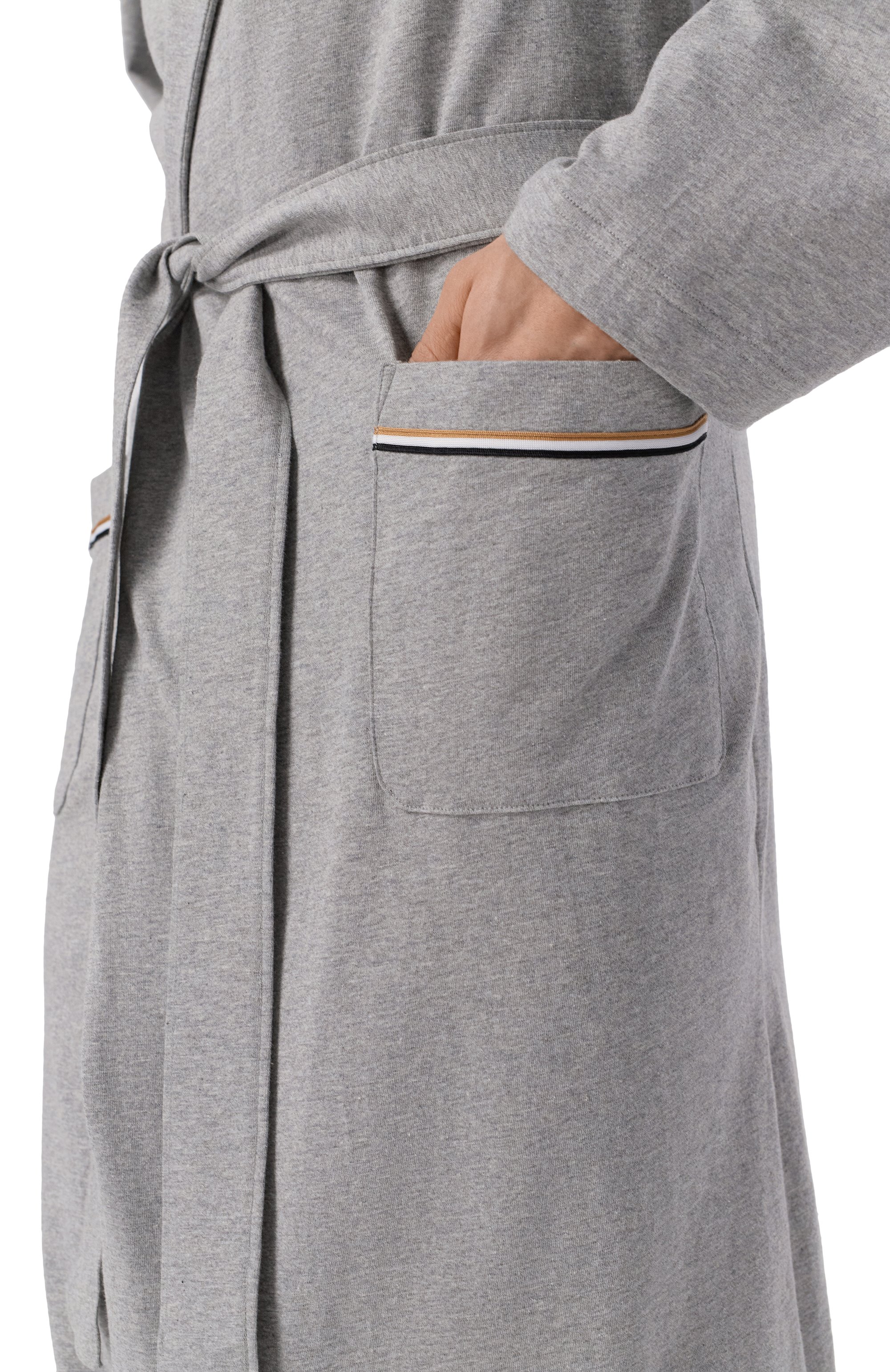 Хлопковый халат BOSS, арт. 50545943, фото 4