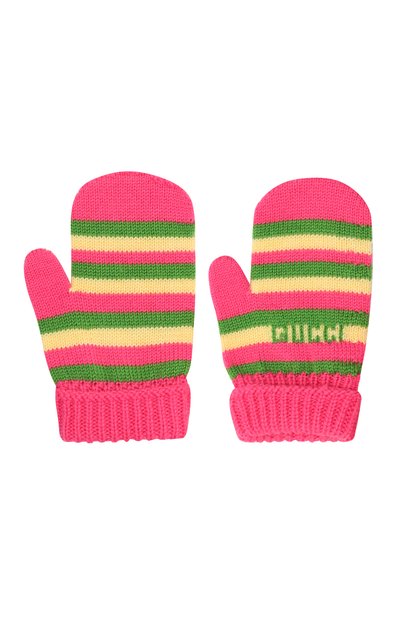 Шерстяные варежки GUCCI, арт. 660619/3K206, фото 2