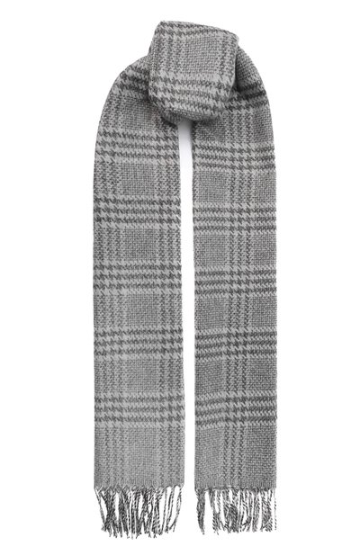 Женский шарф из шелка и кашемира KITON, арт. D54751K0511F04