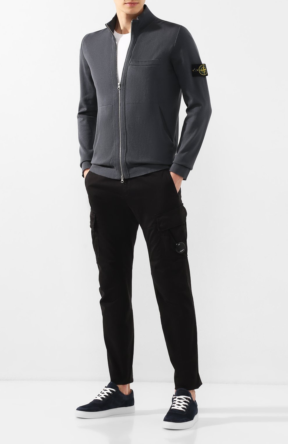 Хлопковый кардиган STONE ISLAND, арт. 7215526B2, фото 2