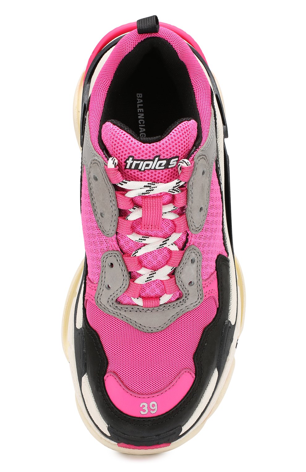 Комбинированные кроссовки triple s BALENCIAGA, арт. 524039/W090H, фото 5