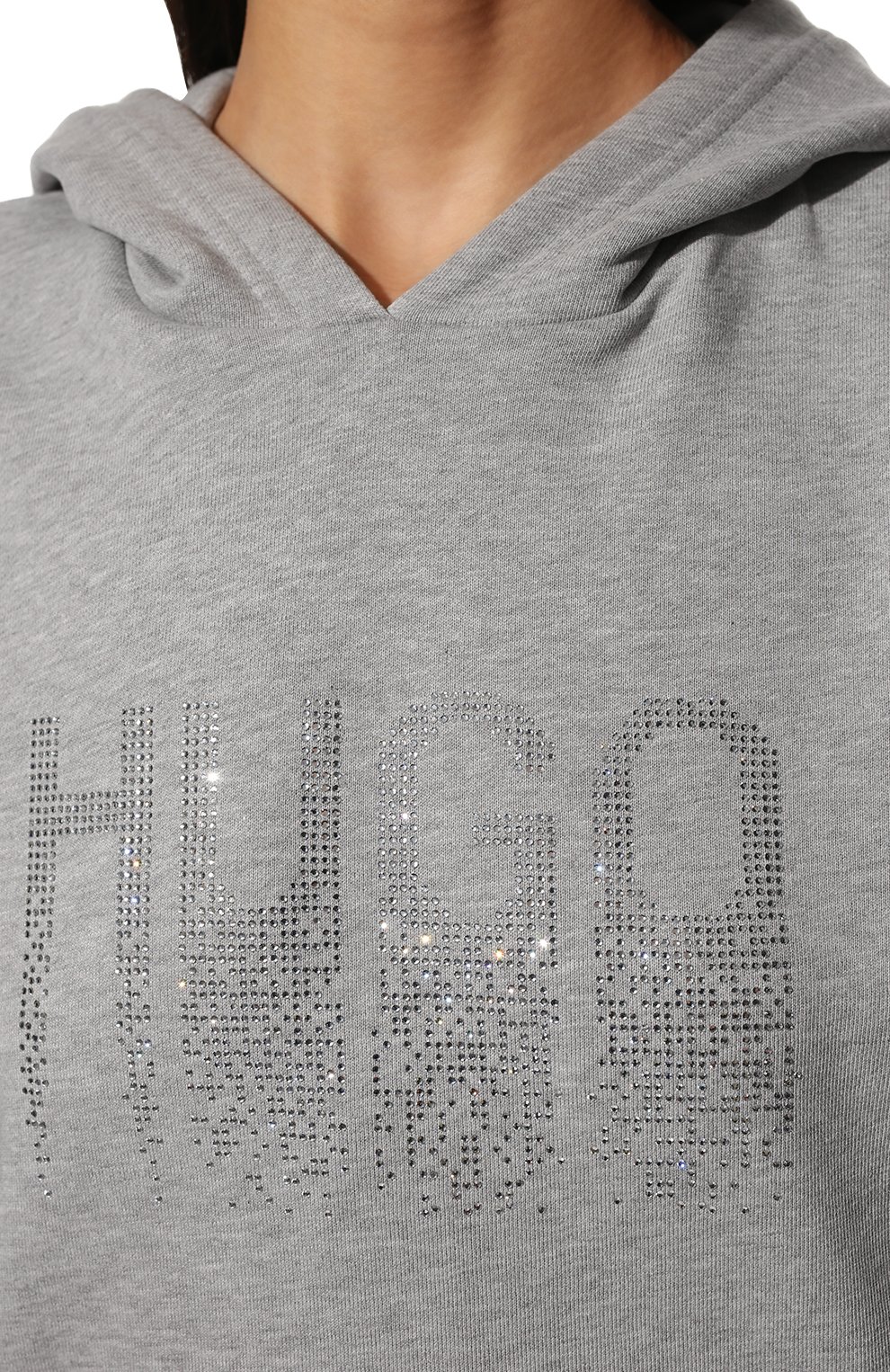 Хлопковое худи HUGO, арт. 50460790, фото 5