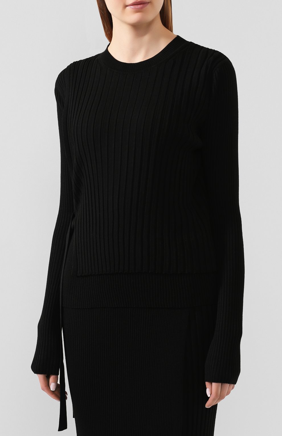 Пуловер из смеси вискозы и шерсти HELMUT LANG, арт. K01HW705, фото 3