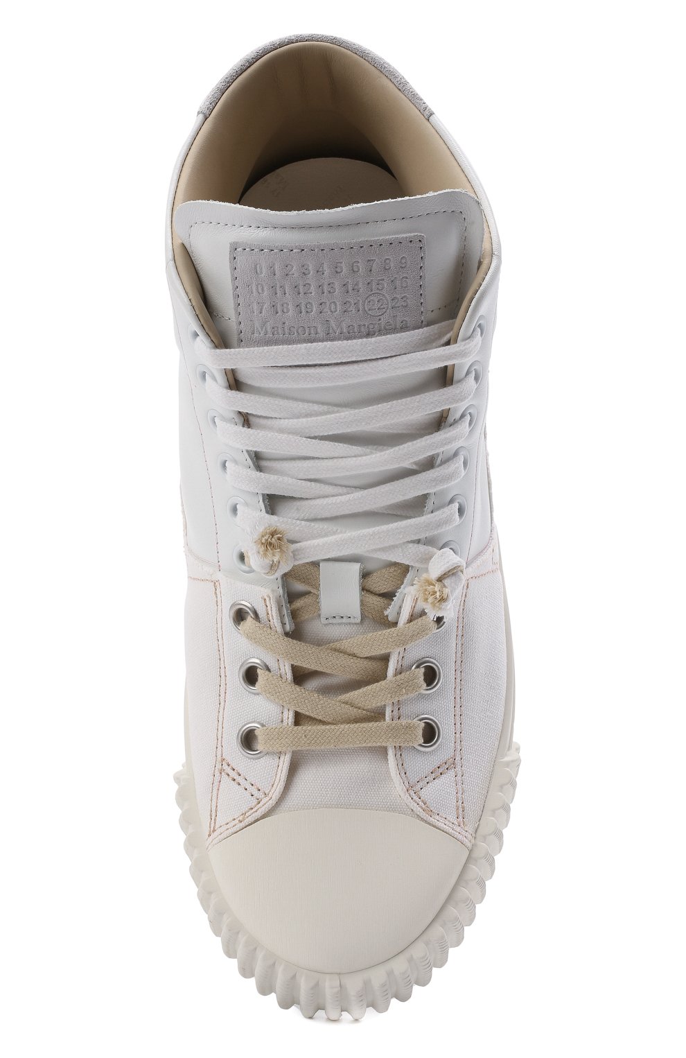 Комбинированные кеды evolution MAISON MARGIELA, арт. S57WS0390/P4022, фото 5