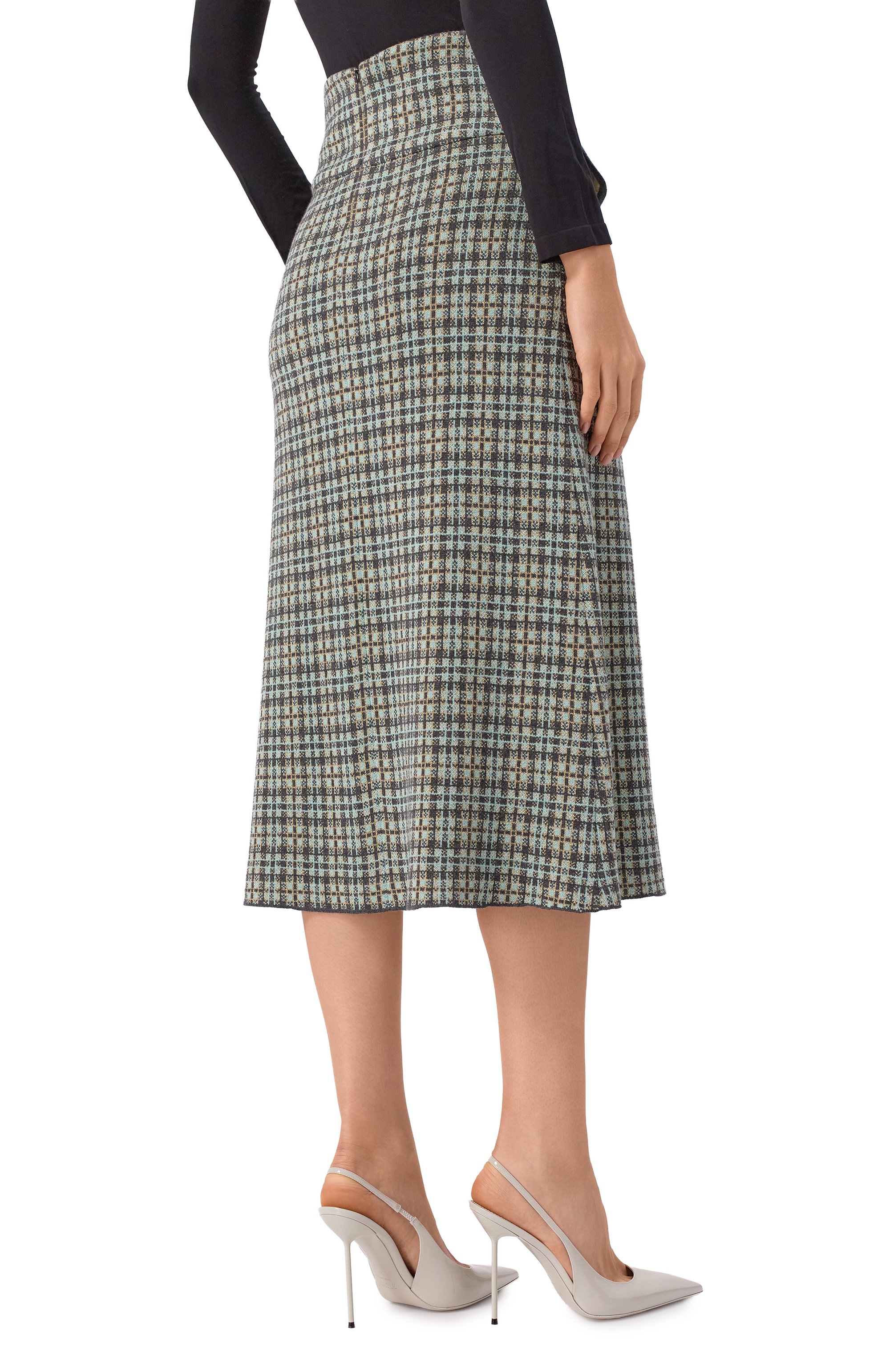 Юбка из шелка и кашемира FREEAGE, арт. W26.SK112.6039.502, фото 4