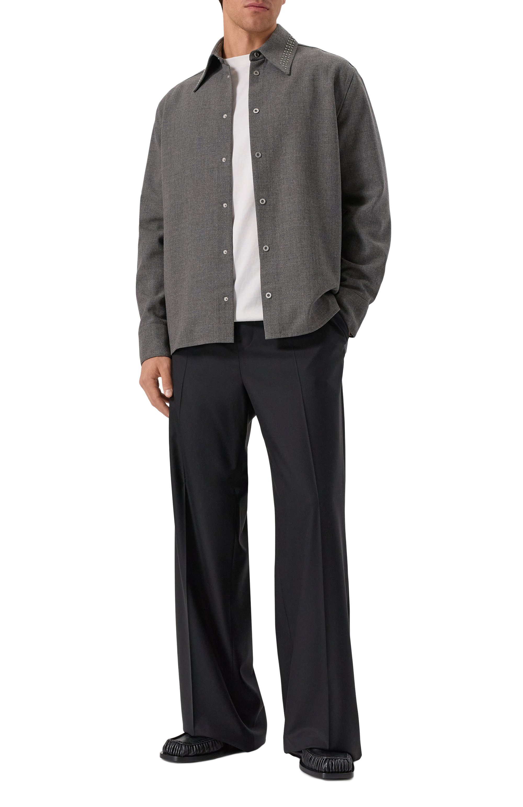 Кожаные лоферы JIL SANDER, арт. J32WR0017-P4835, фото 2