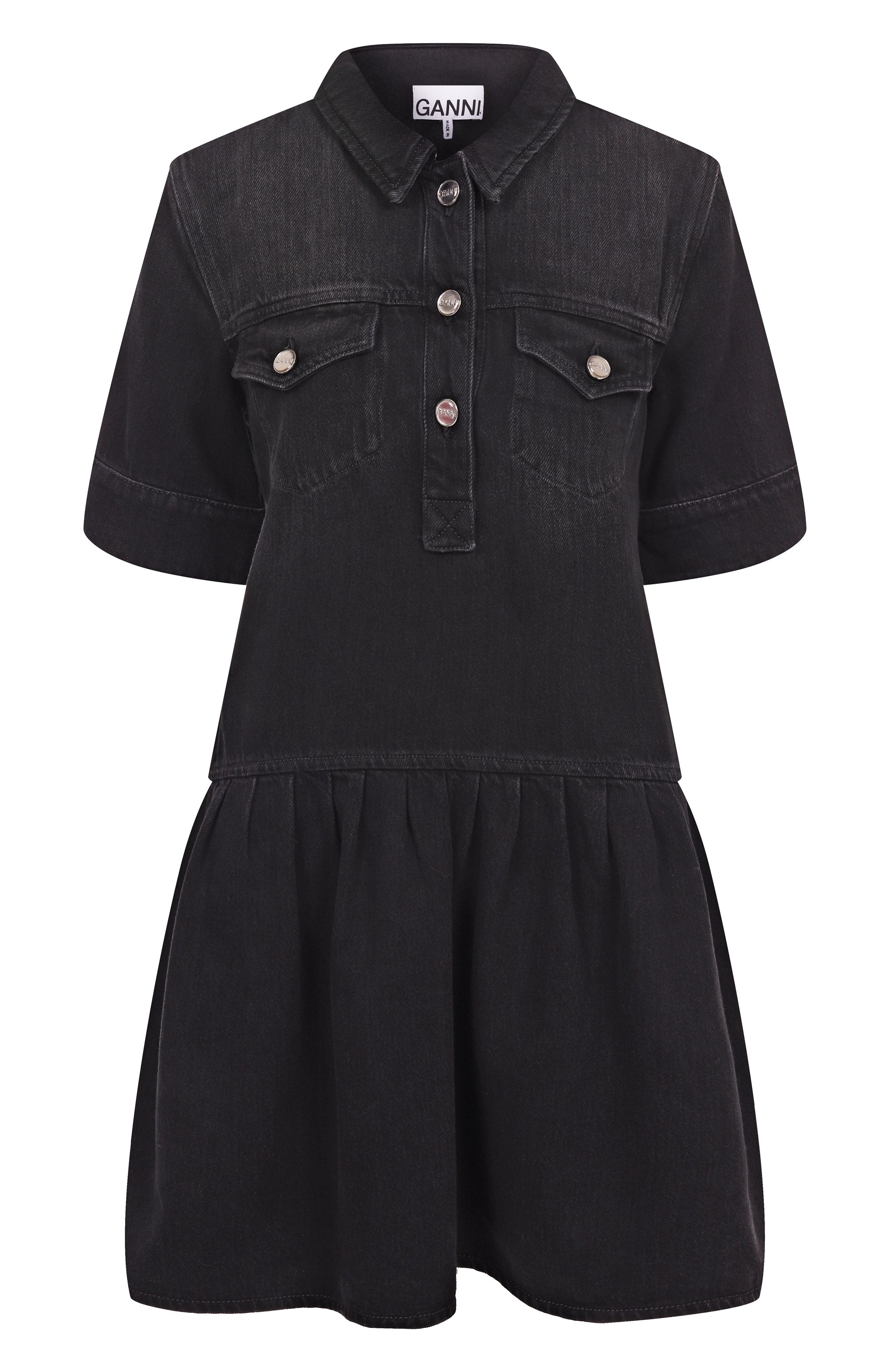 Джинсовое платье GANNI, арт. J1885, фото 1