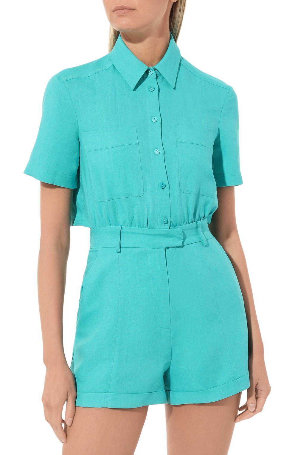 Комбинезон из вискозы и льна PATRIZIA PEPE, арт. 2T0033_A052, фото 3