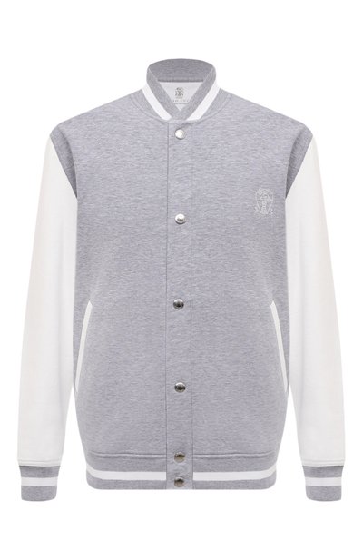 Хлопковая толстовка BRUNELLO CUCINELLI, арт. M0T359022G, фото 1