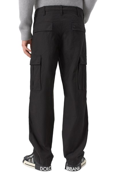Хлопковые брюки-карго DOLCE & GABBANA, арт. GP03LT/GI512, фото 4