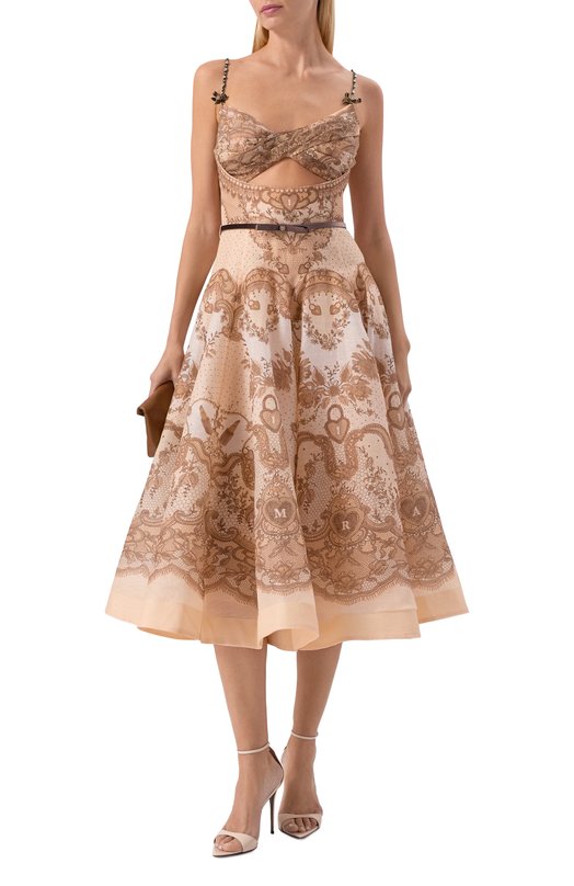 Лакированные босоножки Intriigo Strap 105 Giuseppe Zanotti Design I400005 Кремовый  I400005 Фото 3