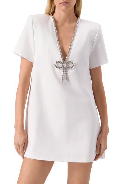 Платье с отделкой стразами AREA, арт. 0000D03184, фото 3