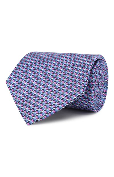 Мужской шелковый галстук LANVIN, арт. 2390/TIE