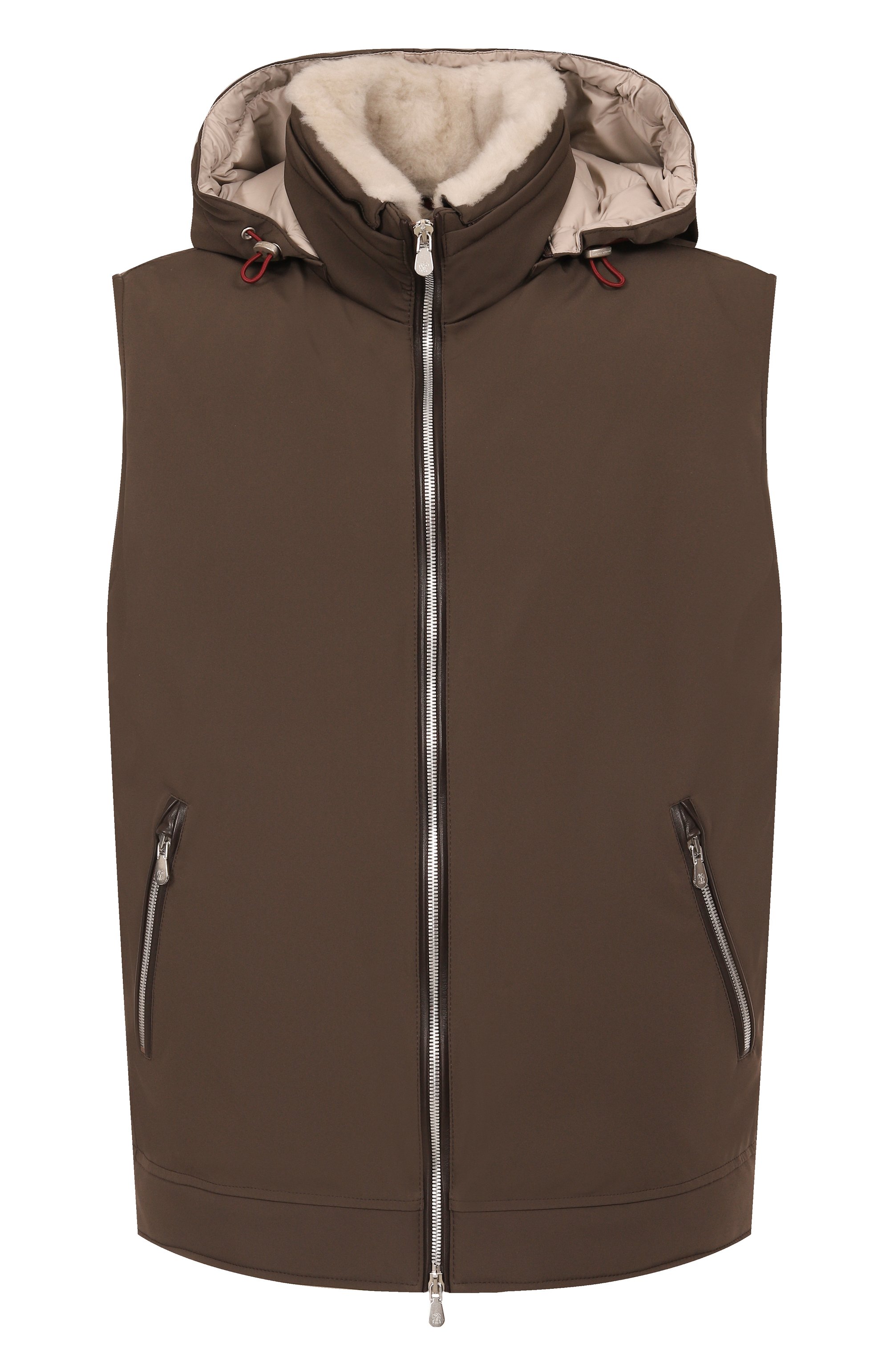 Утепленный жилет BRUNELLO CUCINELLI, арт. MV4061656, фото 1
