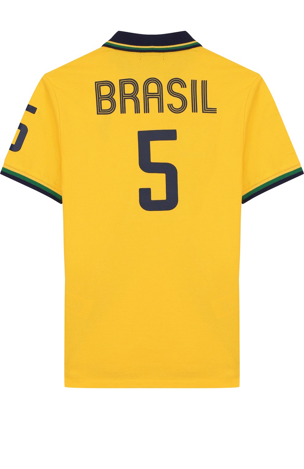 Хлопковое поло с логотипом сборной бразилии POLO RALPH LAUREN, арт. 323716417, фото 2